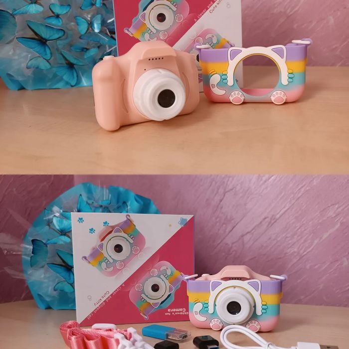 Детский фотоопарат для девочек и мальчиков