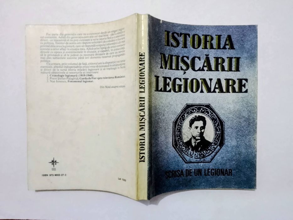 Preot Ștefan Palaghiță - Istoria Mișcării Legionare.