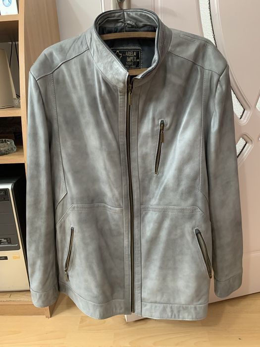 Haină de piele made in România