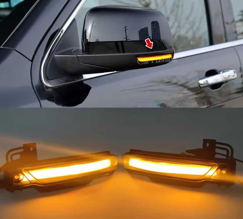 Динамични ( бягащи ) мигачи за огледалата за Jeep Grand Cherokee WK2