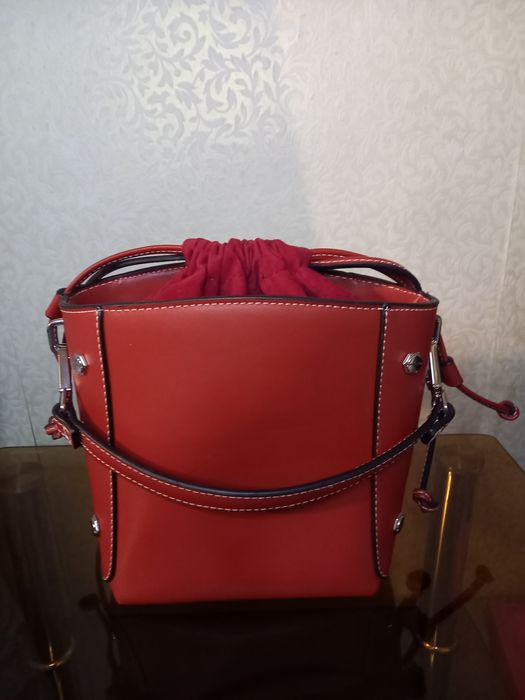 Сумка-мешок с длинным ремешком