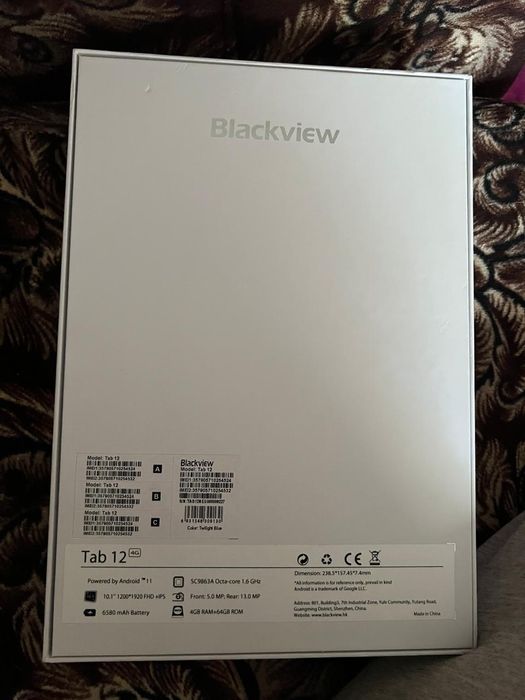 Планшет Blackview tab 12