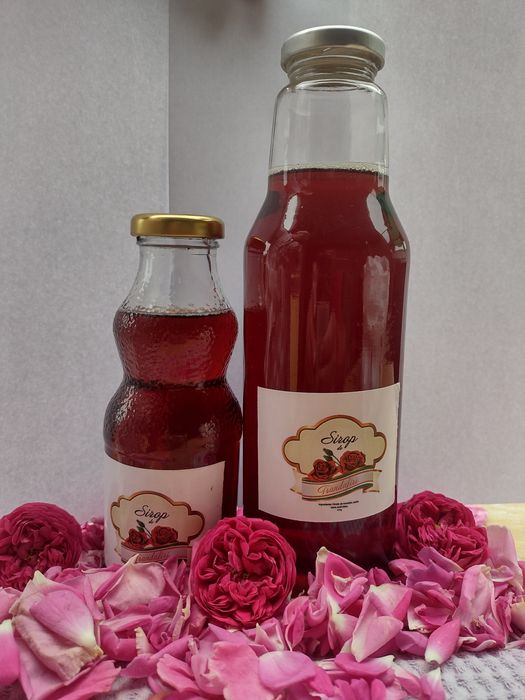 Sirop și dulceață de trandafiri