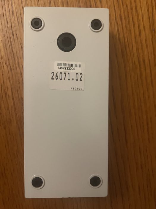 Tastatura profesionala interfon exterior. Marca effeff Assa Abloy