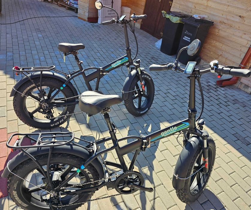 2 piese Bicicletă electrică FATBIKE pliabilă second-hand