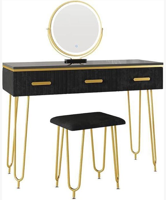 Дамска тоалетка MDF с LED осветление 5467