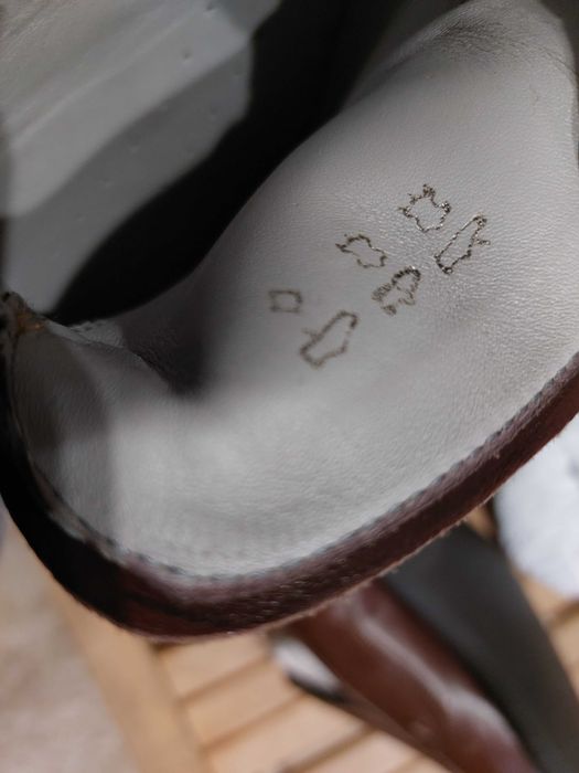 Мъжки кожени обувки HUGO BOSS,  англ. № 9 ⅟2 (EU 44)