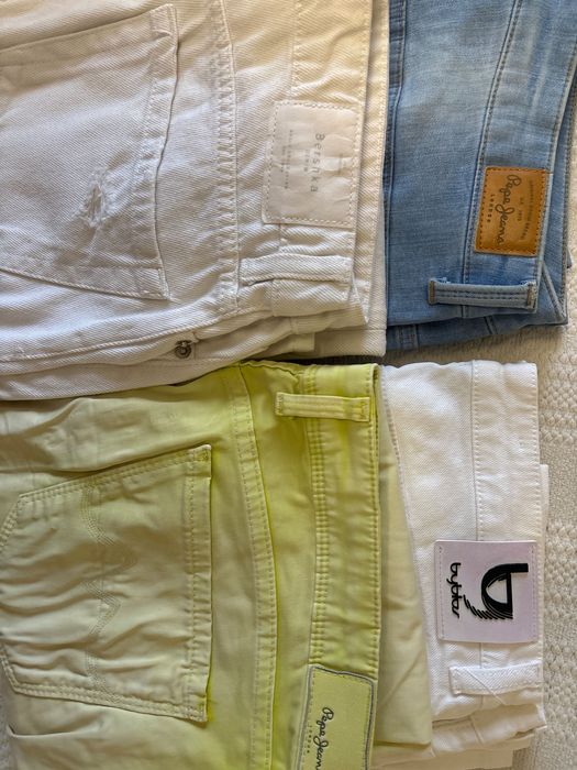 PEPE JEANS, BERSHKA, BUBLOS Дамски дънки и летни панталони