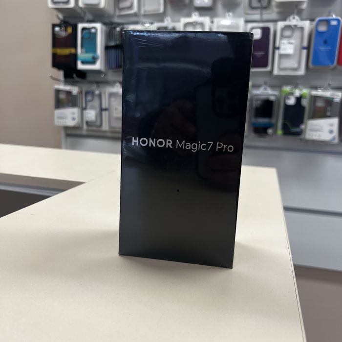 Нов! 2г. гаранция! Honor Magic7 Pro 5G Dual Sim 12GB RAM 512GB Black