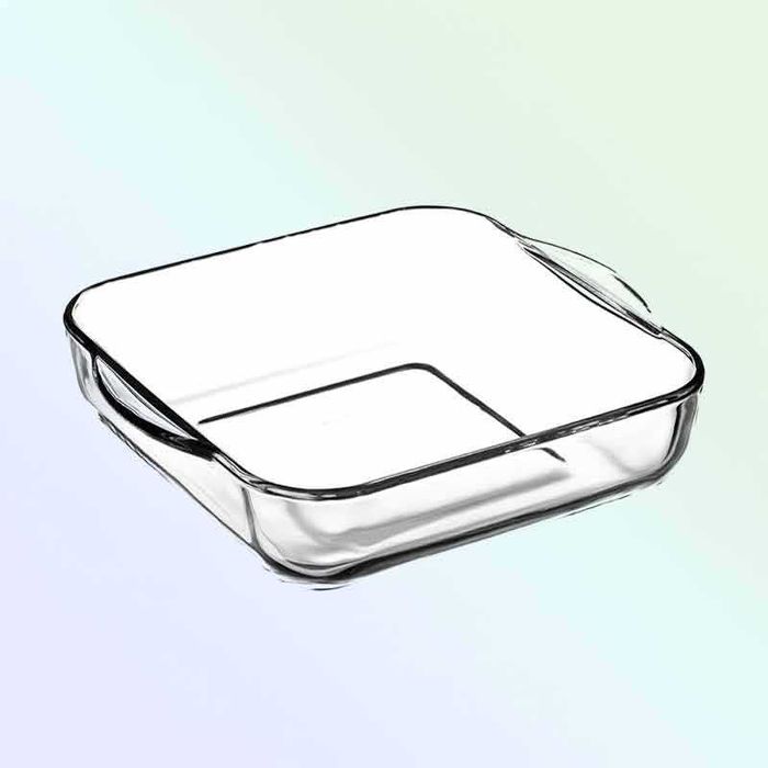 Стъклена тава Borcam Pasabahce 220×256 мм квадратна 2 л