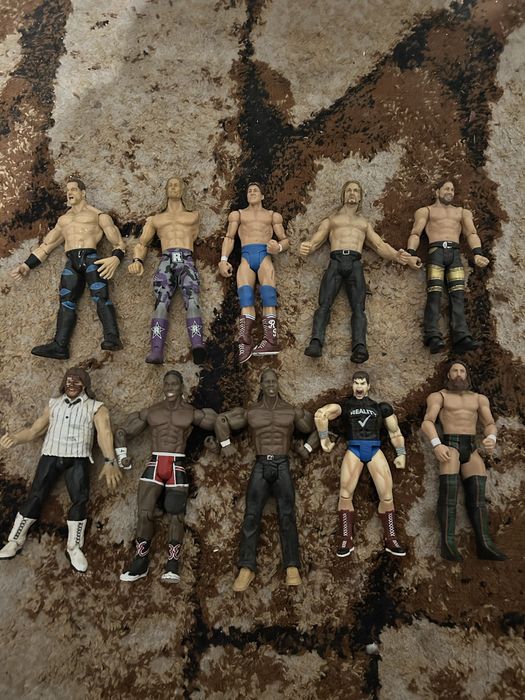 Figurine wwe wrestling