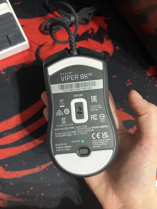 Мышь Razer Viper 8KHz, Black, USB