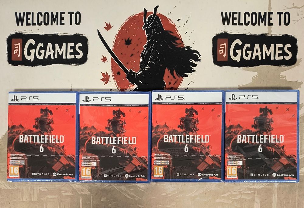 Battlefield 6 Black Phantom edition PS5