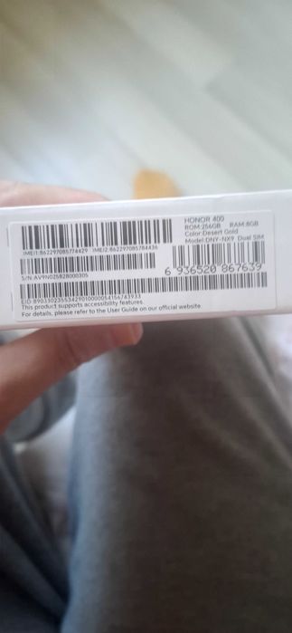 Telefon Honor 400 5G 22 luni garantie