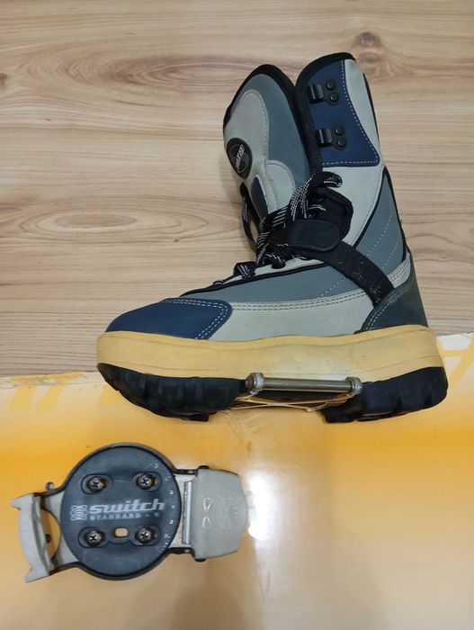 Продам ботинки с креплением для сноуборда