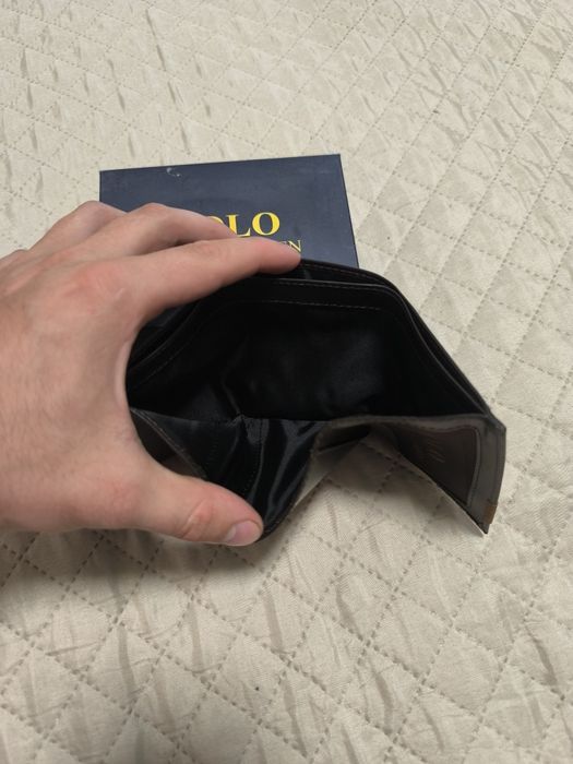 Portofel piele bărbați Polo Ralph Lauren maro