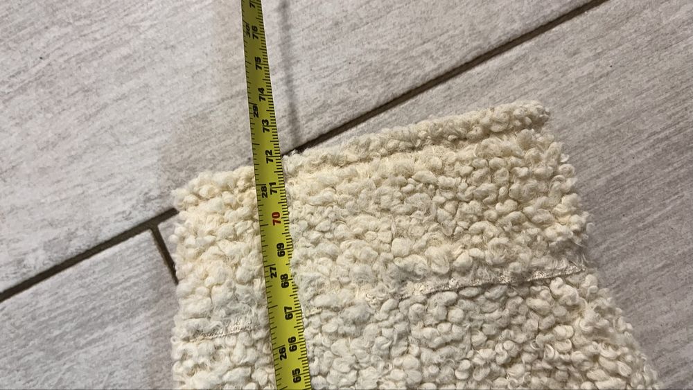 Jacheta teddy , imitatie banita marime L