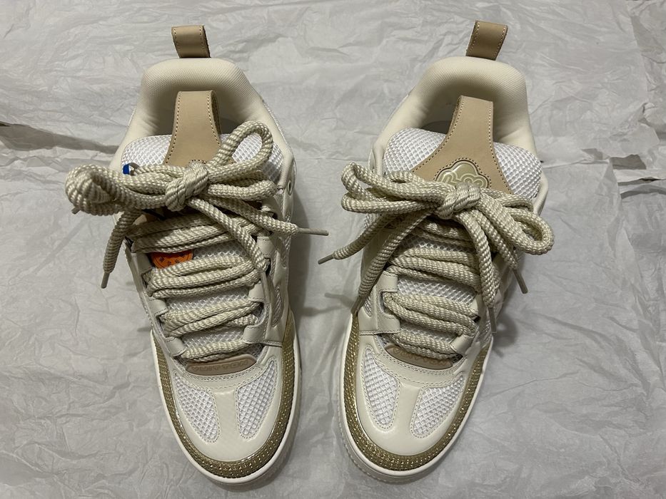 Adidasi Louis Vuitton Skate Beige