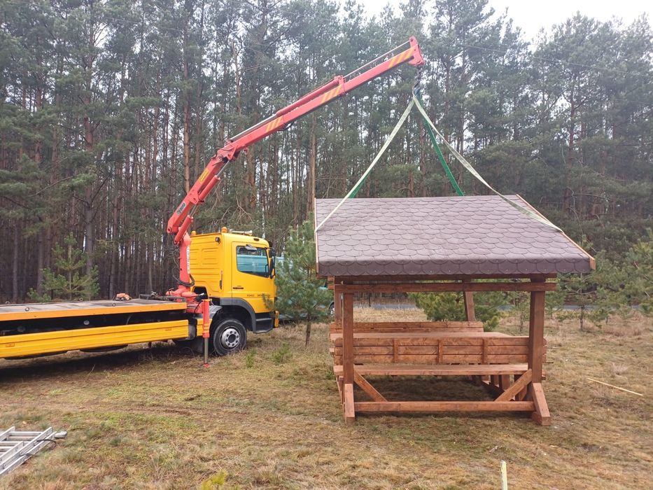 камион със кран  6.5 метра