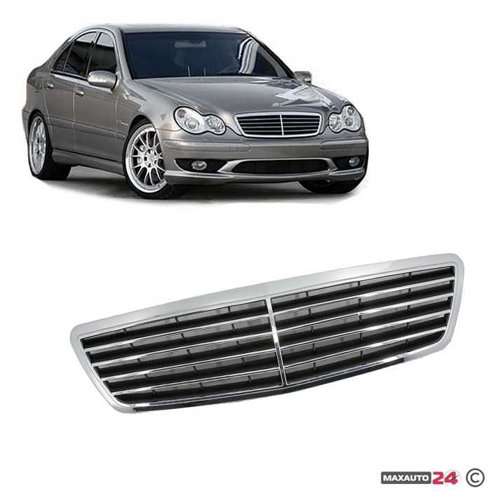 Предна Решетка Mercedes C-Class W203 (2003-2008) - Решетка Радиатор за Автомобил