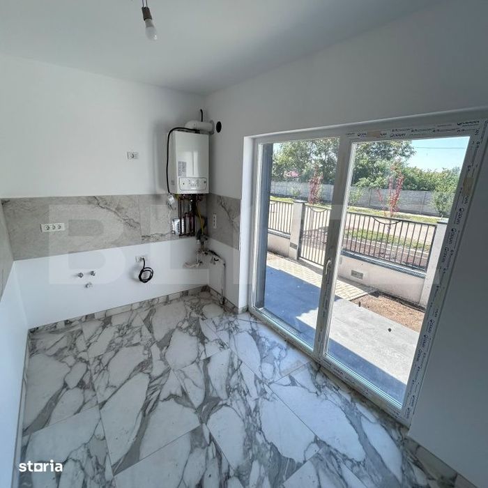 Duplex pe parter, 72 mp, zona Ianova
