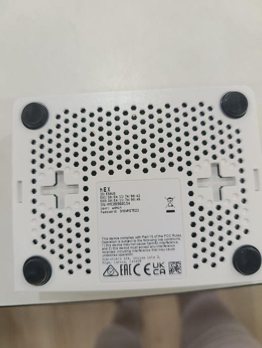 hEX E50UG router kichik biznes vakillariga juda mosh marshrutazatr