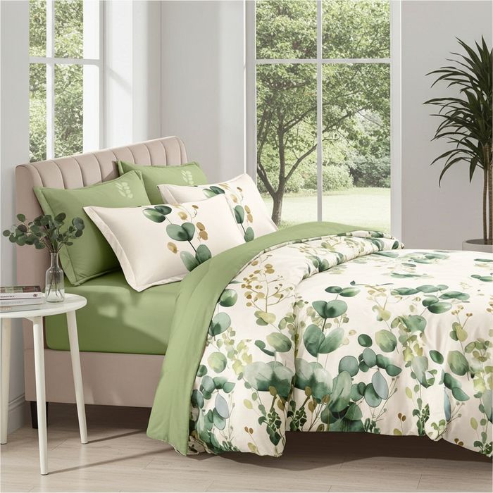 Lenjerie Pat Jack Sf151, Bumbac, 4 Piese, Fara Elastic, Alb, Verde