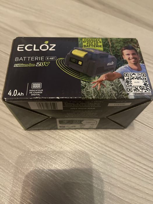 Baterie Ecloz 20V 4.0Ah