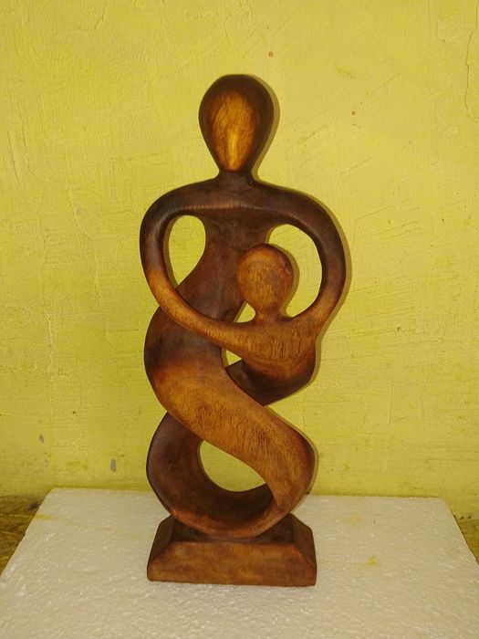 Стара  Дървена  Фигура, Статуетка
