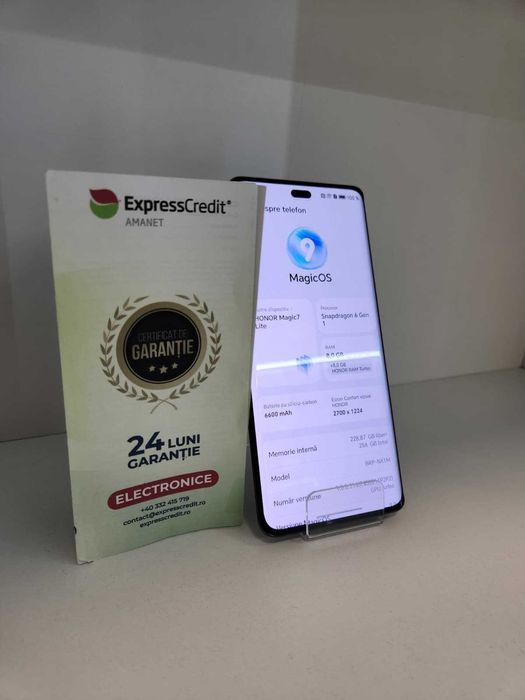 Honor Magic 7 LIte 8/256 Ag20 Dancu B74276  Garantie 2 Ani!