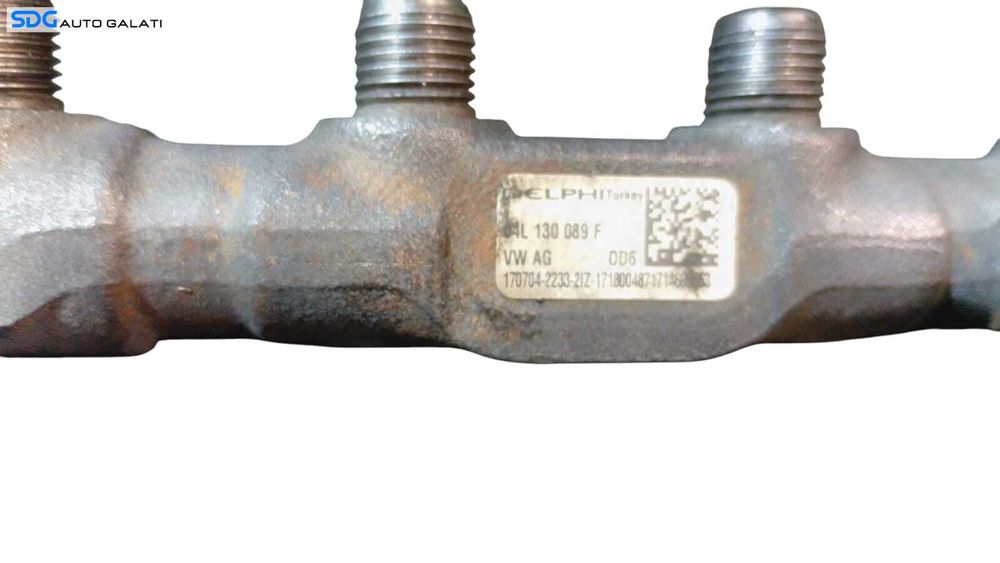 Rampa Injectoare cu 2 Senzori Presiune Seat Ateca 1.6 TDI DGTE DDYA 2016 - Prezent Cod 04L130089F 04L130764B [M8004]