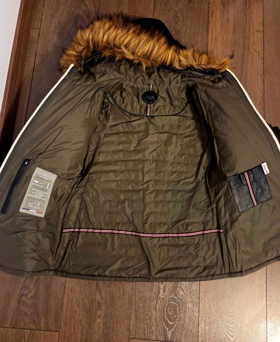 Geacă de lux Oakwood din piele naturală și izolație 3M Thinsulate, Nouă