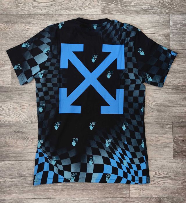 Мъжка фланелка тениска Off White блуза