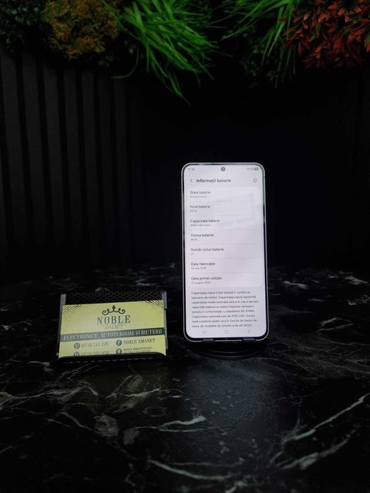 Noble Amanet - Samsung S25 FE, 128GB, BAT:98%