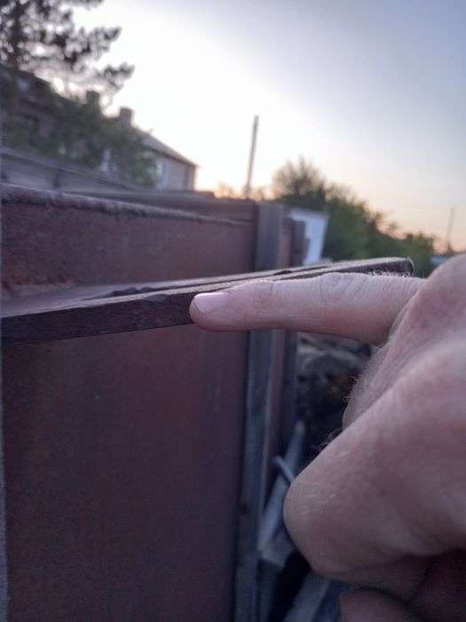 Железный бак металл 4мм