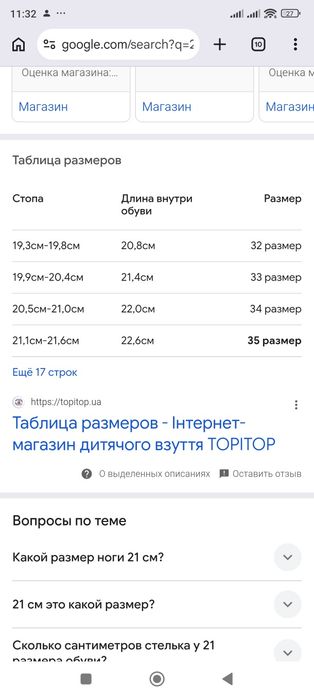 Ролики детские 32-33размер