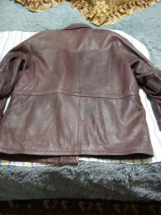 Куртка мужская кожаная