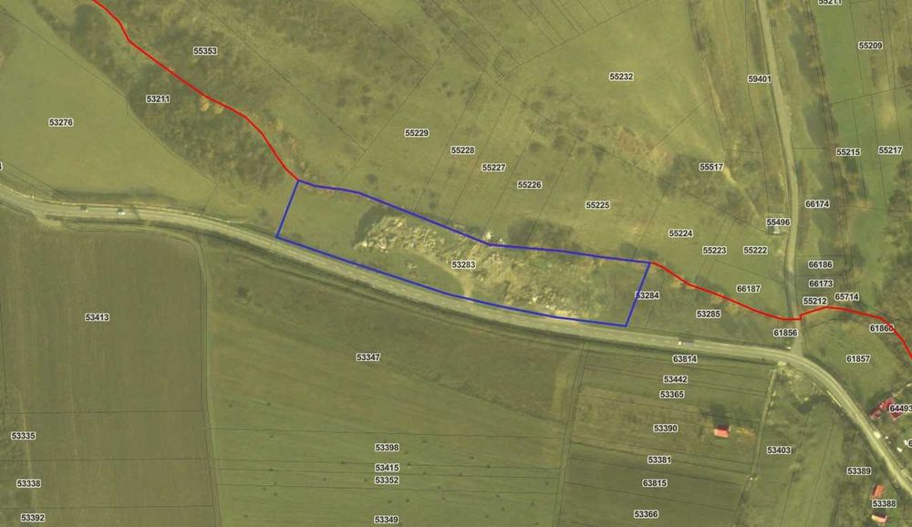 Teren de vanzare in comuna Borsa-Cluj 12656 mp intravilan