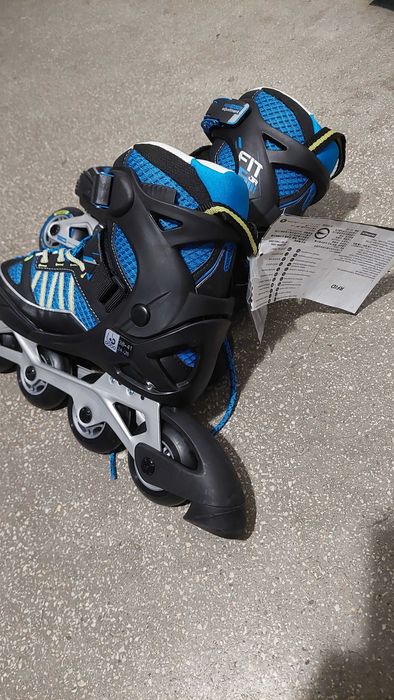 Role Noi Adulti/Copii, cu eticheta, decathlon Oxelo Fit 5, Marime reglabila 38-41