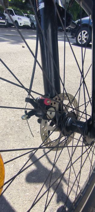 Bicicleta DHS Sport cu frana  pe disc față - spate