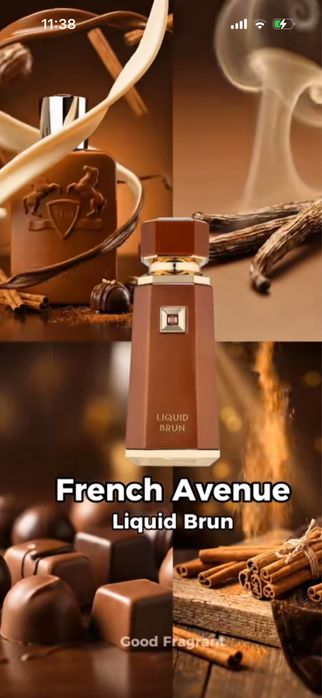 Духи french avenue liquid brun