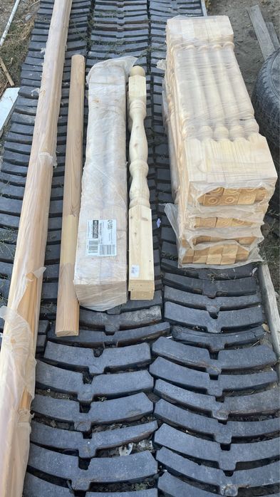 Столбы для ограждения лестницы