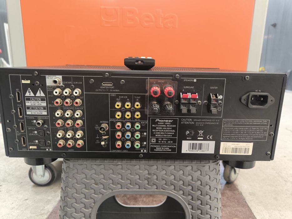Pioneer vsx 520  7.1 channel