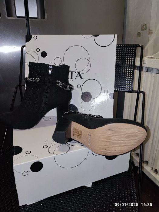 Ghete de piele întoarsă   Calitate premium