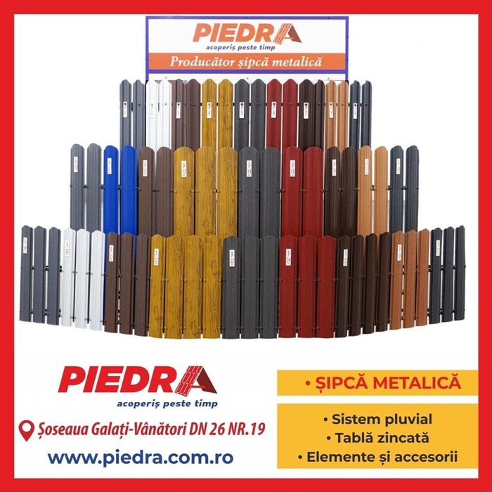 Sipca metalica de gard