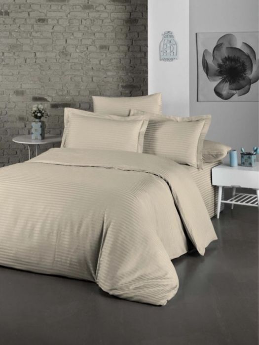 Спално бельо памучен сатен 4 части