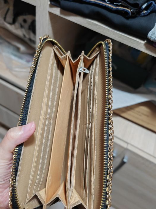 клатч чёрный новый