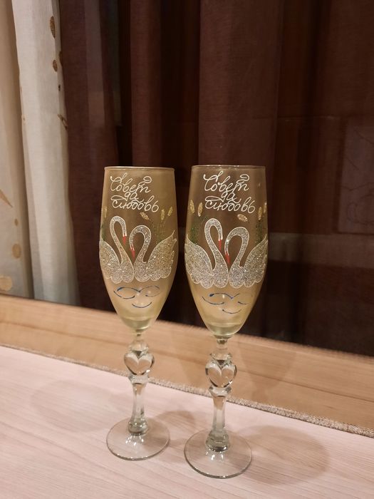 Фужеры для свадьбы