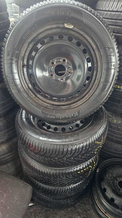 Anvelope 215/55/16 KLEBER iarna cu jante ford 5/108