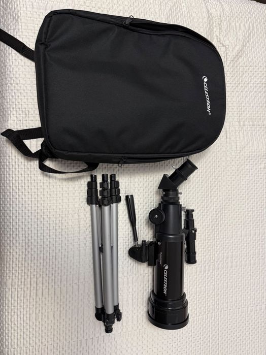 Celestron Travel Scope 70 – telescop portabil cu trepied + rucsac